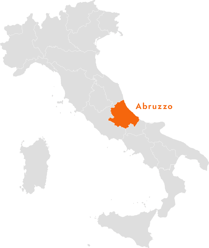 map abruzzo italy