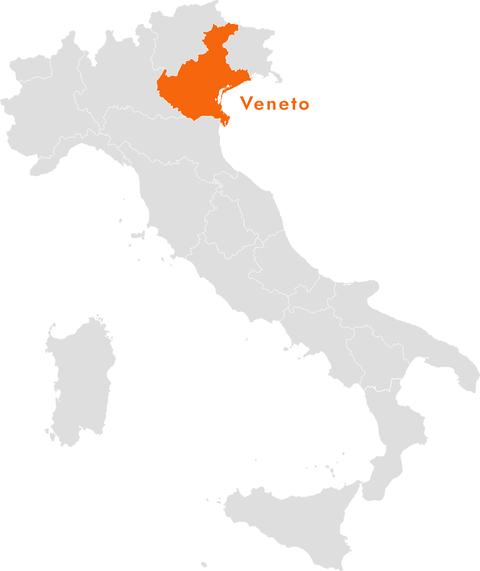 map veneto italy